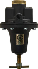 Coilhose Pneumatics - 3/4 NPT Port, 160 CFM, Cast Aluminum Heavy-Duty T-Handle Regulator - 0 to 200 psi Range, 250 Max psi Supply Pressure, 1/4" Gauge Port Thread, 5" Wide x 8-1/2" High - Exact Tool & Supply