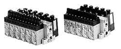 SMC PNEUMATICS - Modular Vacuum Systems; Switch Type: NPN ; Nozzle Diameter: 0.50 (mm); Input Voltage: 24V ; Electrical Connector: Plug-in Wire ; PSC Code: 4310 - Exact Tool & Supply