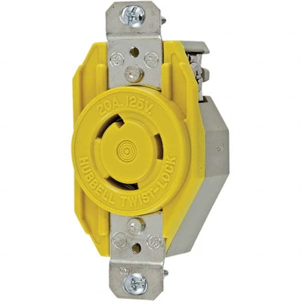 Hubbell Wiring Device-Kellems - Twist Lock Receptacles Receptacle/Part Type: Receptacle Gender: Female - Exact Tool & Supply