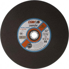 Camel Grinding Wheels - 16" 36 Grit Aluminum Oxide Cutoff Wheel - 3/32" Thick, 1" Arbor, 3,820 Max RPM - Exact Tool & Supply