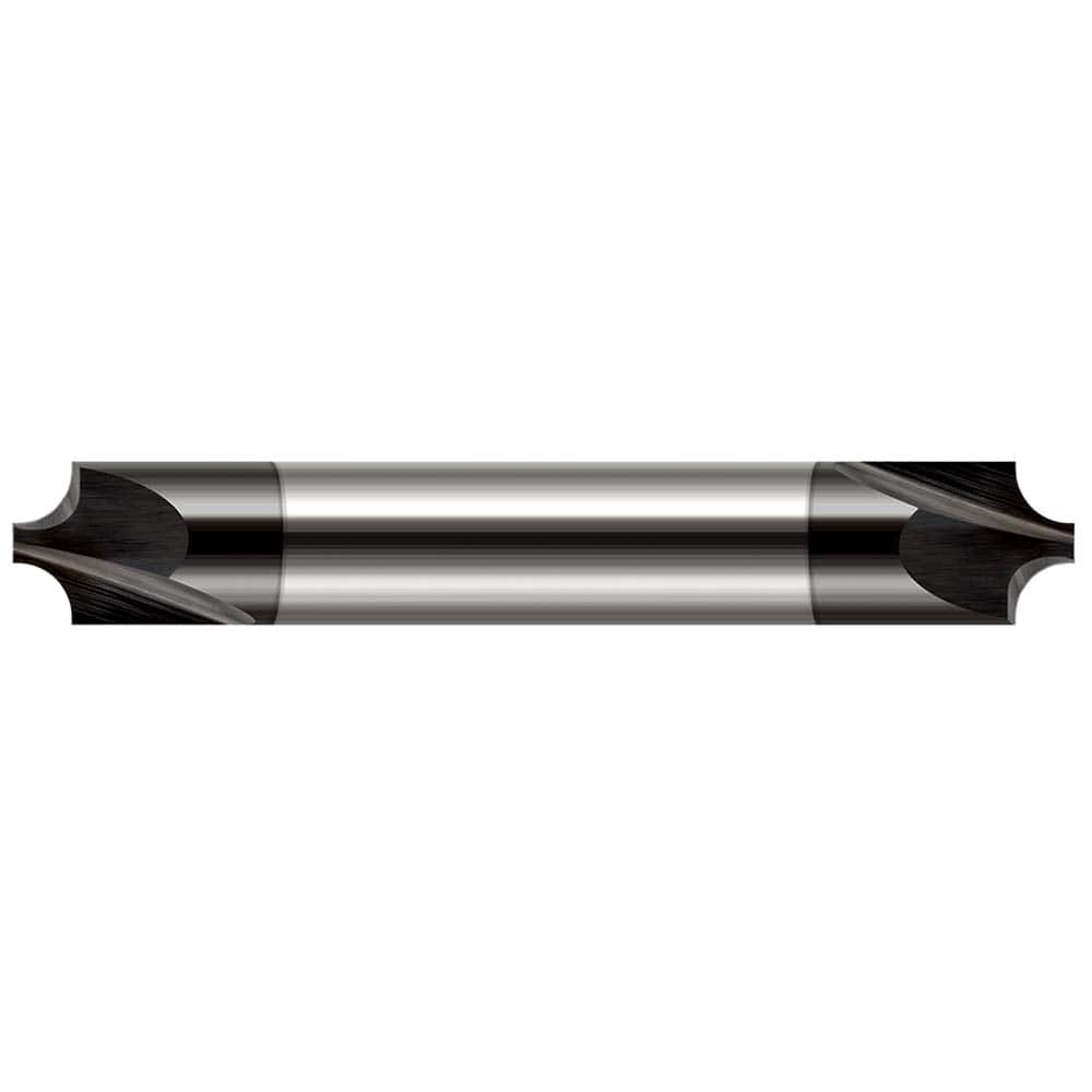 Harvey Tool - Corner Rounding End Mills; Material: Solid Carbide ; Single or Double End: Double ; Radius (Inch): 1/64 ; Radius (Decimal Inch): 0.0150 ; Mill Diameter (Inch): 1/8 ; Mill Diameter (Decimal Inch): 0.1250 - Exact Tool & Supply