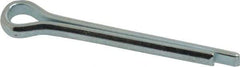 Value Collection - 1/4" Diam x 2" Long Extended Prong Cotter Pin - Grade 2, Zinc-Plated, Steel - Exact Tool & Supply