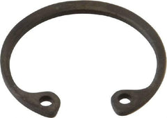 Value Collection - 13/16" Nominal, 0.042" Thick, Phosphate Finish, Spring Steel Snap Internal Retaining Ring - 0.046" Groove Width, 0.025" Groove Depth, 0.862" Groove Diam - Exact Tool & Supply
