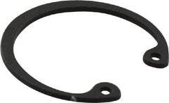Value Collection - 7/8" Nominal, 0.042" Thick, Phosphate Finish, Spring Steel Snap Internal Retaining Ring - 0.046" Groove Width, 0.028" Groove Depth, 0.931" Groove Diam - Exact Tool & Supply