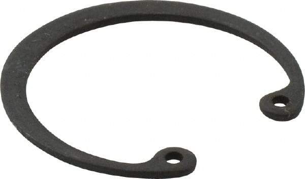 Value Collection - 1" Nominal, 0.042" Thick, Phosphate Finish, Spring Steel Snap Internal Retaining Ring - 0.046" Groove Width, 0.033" Groove Depth, 1.066" Groove Diam - Exact Tool & Supply