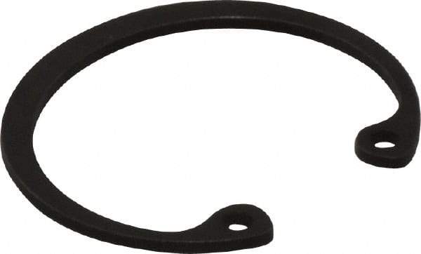 Value Collection - 1-1/8" Nominal, 0.05" Thick, Phosphate Finish, Spring Steel Snap Internal Retaining Ring - 0.056" Groove Width, 0.036" Groove Depth, 1.197" Groove Diam - Exact Tool & Supply