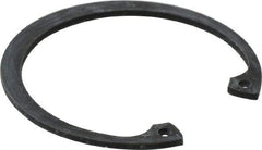 Value Collection - 1-11/16" Nominal, 0.062" Thick, Phosphate Finish, Spring Steel Snap Internal Retaining Ring - 0.068" Groove Width, 0.052" Groove Depth, 1.792" Groove Diam - Exact Tool & Supply