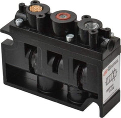 ARO/Ingersoll-Rand - 1/4", 2-Position Alpha Stacking Solenoid Valve - 1.9 CV Rate, 2-7/16" High x 3-1/4" Long - Exact Tool & Supply