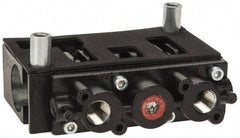 ARO/Ingersoll-Rand - 1/4", 2-Position Alpha Stacking Solenoid Valve - 1.9 CV Rate, 2-7/16" High x 3-1/4" Long - Exact Tool & Supply