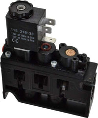 ARO/Ingersoll-Rand - 1/4", 2-Position Alpha Stacking Solenoid Valve - 120 VAC, 1.9 CV Rate, 3-7/8" High x 3-15/32" Long - Exact Tool & Supply