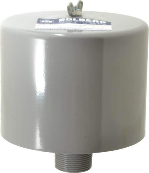 Made in USA - 1-1/4" Port, 6" High x 6" Wide, FRL Filter - 60 SCFM, 220°F Max - Exact Tool & Supply