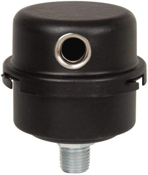 Made in USA - 1/4" Port, 2" High x 2" Wide, FRL Filter - 6 SCFM, 220°F Max - Exact Tool & Supply