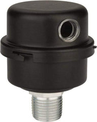 Made in USA - 1/2" Port, 2" High x 2" Wide, FRL Filter - 8 SCFM, 220°F Max - Exact Tool & Supply