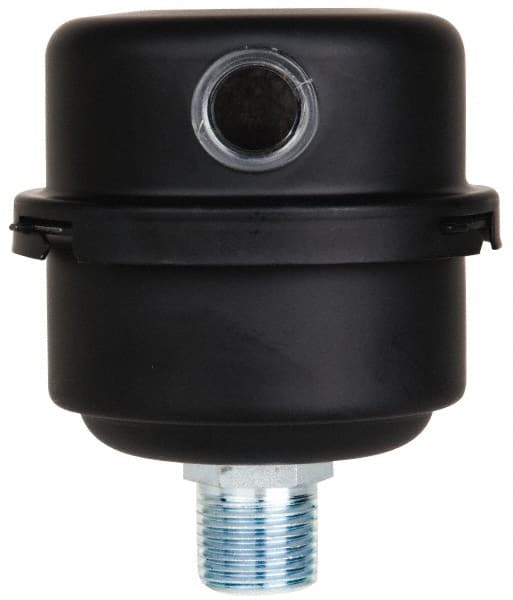 Made in USA - 1/2" Port, 3-15/16" High x 3-1/4" Wide Filter - Exact Tool & Supply