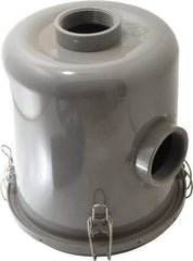 Made in USA - 2" Port, 10" High x 8" Wide, Compact FRL Filter - 150 SCFM - Exact Tool & Supply