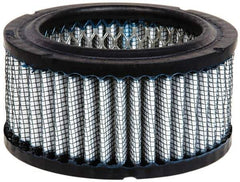 Made in USA - Replacement Filter Element - 2-5/16" High x 4-3/8" Wide, For Use with Air Intake Filters - Exact Tool & Supply