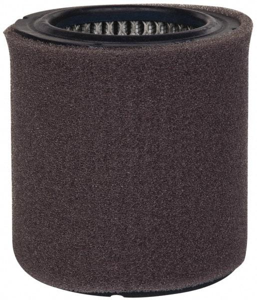 Made in USA - Replacement Filter Element - 4-3/4" High x 4-3/8" Wide, For Use with Air Intake Filters - Exact Tool & Supply