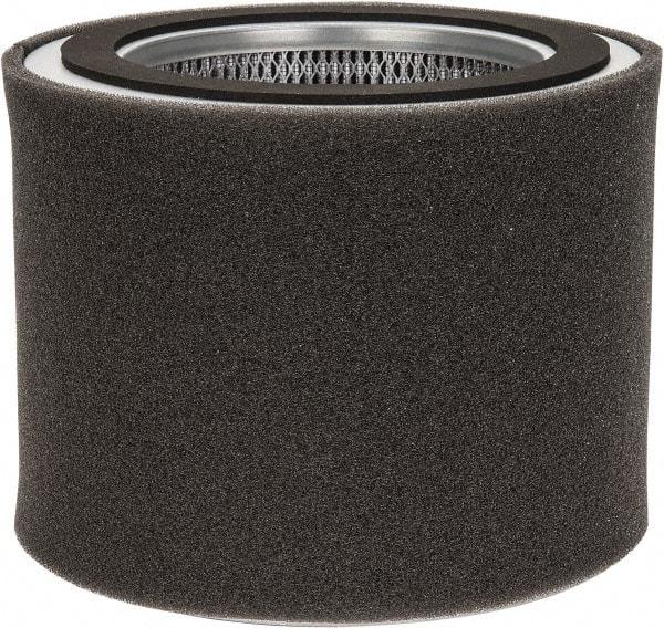 Made in USA - Replacement Filter Element - 9-5/8" High x 11-3/4" Wide, For Use with Air Intake Filters - Exact Tool & Supply