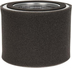 Made in USA - Replacement Filter Element - 9-5/8" High x 11-3/4" Wide, For Use with Air Intake Filters - Exact Tool & Supply