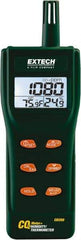 Extech - -14 to 140°F, 0 to 9.99% Humidity Range, Air Quality Monitor - Exact Tool & Supply
