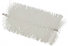 Vikan - 3-1/2" Diam Polyester Tube Brush - 7-1/2" OAL, 7" Head Length, Stainless Steel Handle - Exact Tool & Supply