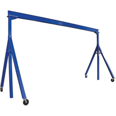 Vestil - 6,000 Lb Load Capacity, Steel Gantry Crane - Exact Tool & Supply