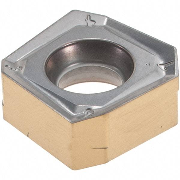 Iscar - S845 SNHU1305 MM Grade IC330 Carbide Milling Insert - TiCN/TiN Finish, 0.244" Thick, 13mm Inscribed Circle, 0.8mm Corner Radius - Exact Tool & Supply