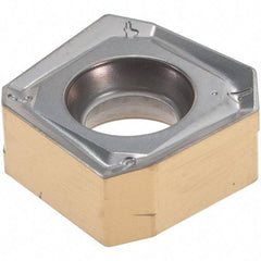 Iscar - S845 SNHU1305 MM Grade IC330 Carbide Milling Insert - TiCN/TiN Finish, 0.244" Thick, 13mm Inscribed Circle, 0.8mm Corner Radius - Exact Tool & Supply