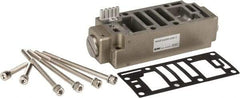 SMC PNEUMATICS - 5.7 CV Flow Rate Pilot Operated Solenoid Valve - 3/4" Inlet, Interface Speed Control Manifold Option - Exact Tool & Supply