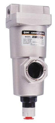 SMC PNEUMATICS - 2" NPT Pipe, 424 CFM Refrigerated Air Dryer - 75 kw, 16-3/4" Long, Open Auto Drain - Exact Tool & Supply