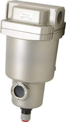 SMC PNEUMATICS - 3/4" NPT Pipe, 77 CFM Refrigerated Air Dryer - 15 kw, 8-15/16" Long, Closed Auto Drain - Exact Tool & Supply