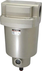 SMC PNEUMATICS - 1-1/2" NPT Pipe, 212 CFM Refrigerated Air Dryer - 37 kw, 12-11/32" Long, Open Auto Drain - Exact Tool & Supply