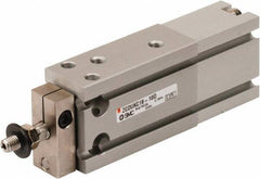 SMC PNEUMATICS - 16mm Bore x 10mm Stroke Vacuum Cylinder - 85 psi, 105.5mm OAL - Exact Tool & Supply