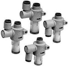 SMC PNEUMATICS - 1/2" Vacuum Suction Filter - 3.5 SCFM - Exact Tool & Supply