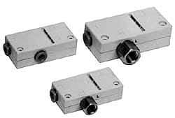 SMC PNEUMATICS - 0.5mm Nozzle High Suction Flow Vacuum Ejector Valve - 1/8 NPT Supply Port x 1/8 NPT Vacuum Port, 14 psi Pressure, 0.35 CFM Air Consumption & 0.28 CFM Max Suction Flow - Exact Tool & Supply