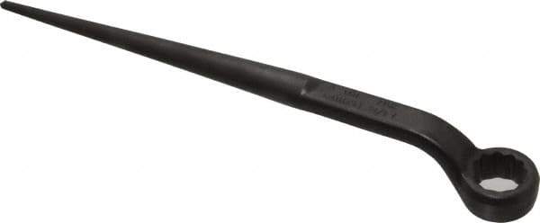 Proto - 1-1/16" 12 Point Spud Handle Box Wrench - Single End, 1-19/32" Head Diam x 11/16" Head Thickness, 15" OAL, Steel, Black Finish - Exact Tool & Supply