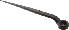 Proto - 1" 12 Point Spud Handle Box Wrench - Single End, 1-9/16" Head Diam x 11/16" Head Thickness, 12" OAL, Steel, Black Finish - Exact Tool & Supply