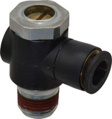 ARO/Ingersoll-Rand - 3/8" Male NPT x 3/8" Female NPT Right Angle Flow Control Valve - Exact Tool & Supply