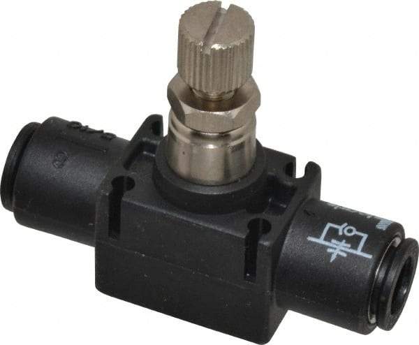 Legris - 8mm Tube OD Inline Flow Control Valve - Exact Tool & Supply