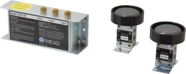Mead - 2-Hand Control Logic Unit Valve - 0.11 CV Rate - Exact Tool & Supply