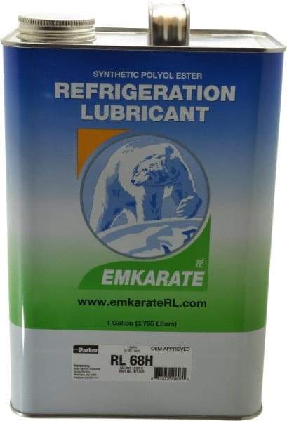 Parker - 1 Gallon Container Polyolester Refrigeration Oil - 68 ISO - Exact Tool & Supply
