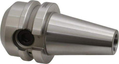 Accupro - BT40 Taper Shank 1-1/4" Hole End Mill Holder/Adapter - 2-1/2" Nose Diam, 2" Projection, M16x2.0 Drawbar, Through-Spindle Coolant - Exact Tool & Supply