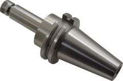Accupro - 0.019" to 0.275" Capacity, 4" Projection, CAT40 Taper Shank, ER11 Collet Chuck - 0.0002" TIR, Through-Spindle & DIN Flange Coolant - Exact Tool & Supply