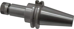 Accupro - 0.02" to 0.433" Capacity, 4" Projection, CAT40 Taper Shank, ER16 Collet Chuck - 0.0002" TIR, Through-Spindle & DIN Flange Coolant - Exact Tool & Supply