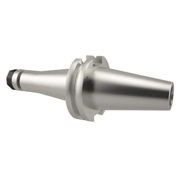 Accupro - 0.02" to 0.393" Capacity, 5" Projection, BT40 Taper Shank, ER16 Collet Chuck - 0.0002" TIR, Through-Spindle & DIN Flange Coolant - Exact Tool & Supply