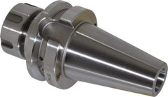 Accupro - 0.039" to 0.629" Capacity, 2-1/4" Projection, BT40 Taper Shank, ER25 Collet Chuck - 0.0002" TIR, Through-Spindle & DIN Flange Coolant - Exact Tool & Supply