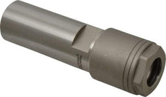 Accupro - 3/64" to 3/4" Capacity, 1.83" Projection, Straight Shank, DA180 Collet Chuck - 5" OAL, 1-1/4" Shank Diam - Exact Tool & Supply
