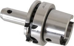 Accupro - HSK63A Taper Shank 1/4" Hole End Mill Holder/Adapter - Exact Tool & Supply
