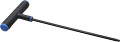 Eklind - 5mm Hex, T-Handle Cushion Grip, Ball End Hex Key - 9mm OAL, Metric System of Measurement - Exact Tool & Supply