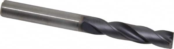 Kennametal - 5/16" 180° Spiral Flute Solid Carbide Screw Machine Drill Bit - Exact Tool & Supply